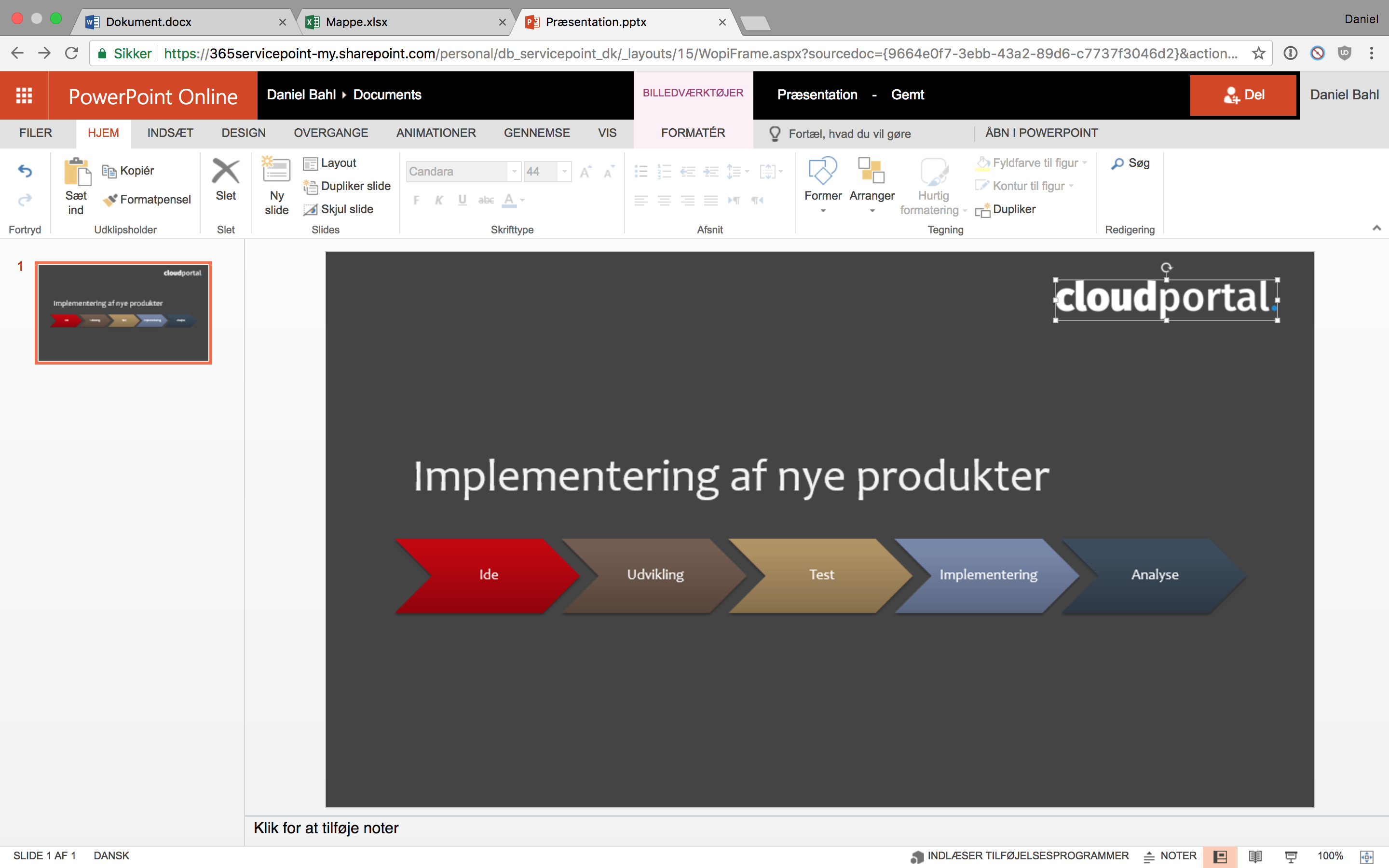 PowerPoint i Microsoft Office 365